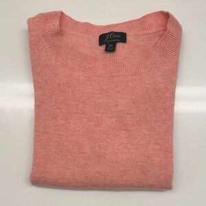 J. Crew Cashmere Pink Crewneck